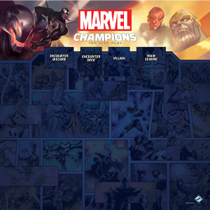 MARVEL CHAMPIONS LCG: 1-4 PLAYER GAME MAT | BD Cosmos