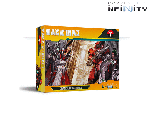 INFINITY: NOMADS - NOMADS ACTION PACK - STARTER ARMY PACK | BD Cosmos