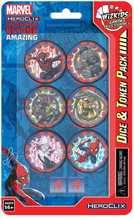 MARVEL HC: SPIDER-MAN BEYOND AMAZING DICE/TOKEN PACK | BD Cosmos
