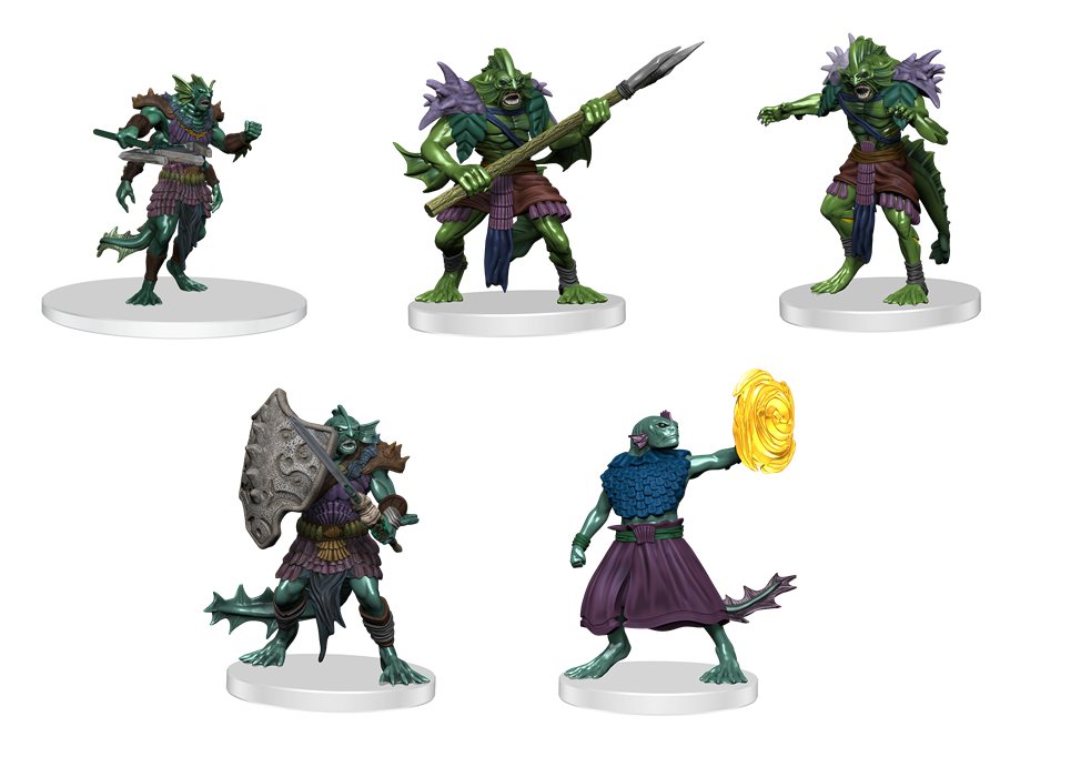 DND ICONS OF THE REALMS SAHUAGIN WARBAND SET | BD Cosmos