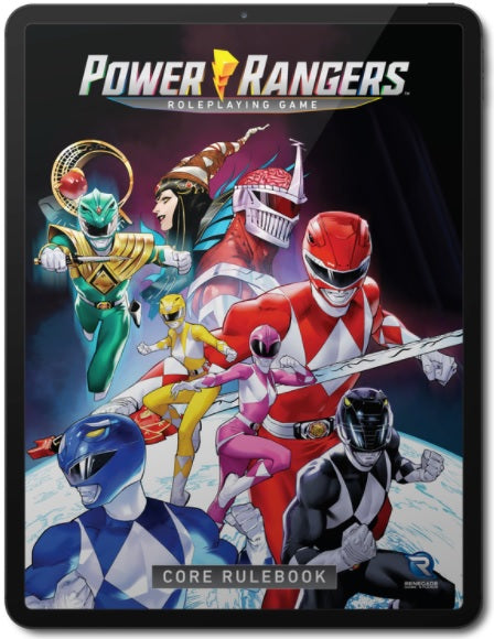 LIVRE DE RÈGLES DE BASE DU JEU DE RÔLE POWER RANGERS | BD Cosmos