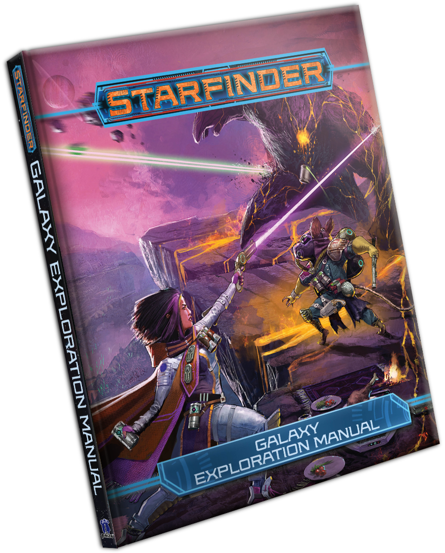 STARFINDER RPG : MANUEL D'EXPLORATION DE LA GALAXIE HC | BD Cosmos