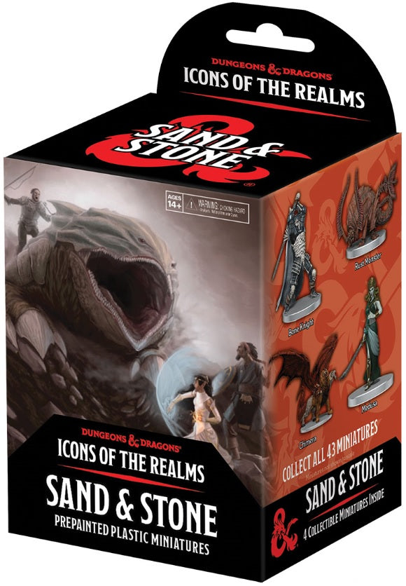 D&D ICONS 26: SAND & STONE BOOSTER BOX | BD Cosmos