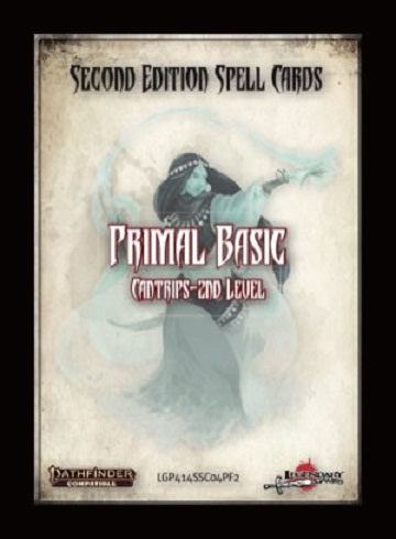 PF 2E SPELL CARDS: PRIMAL BASIC | BD Cosmos