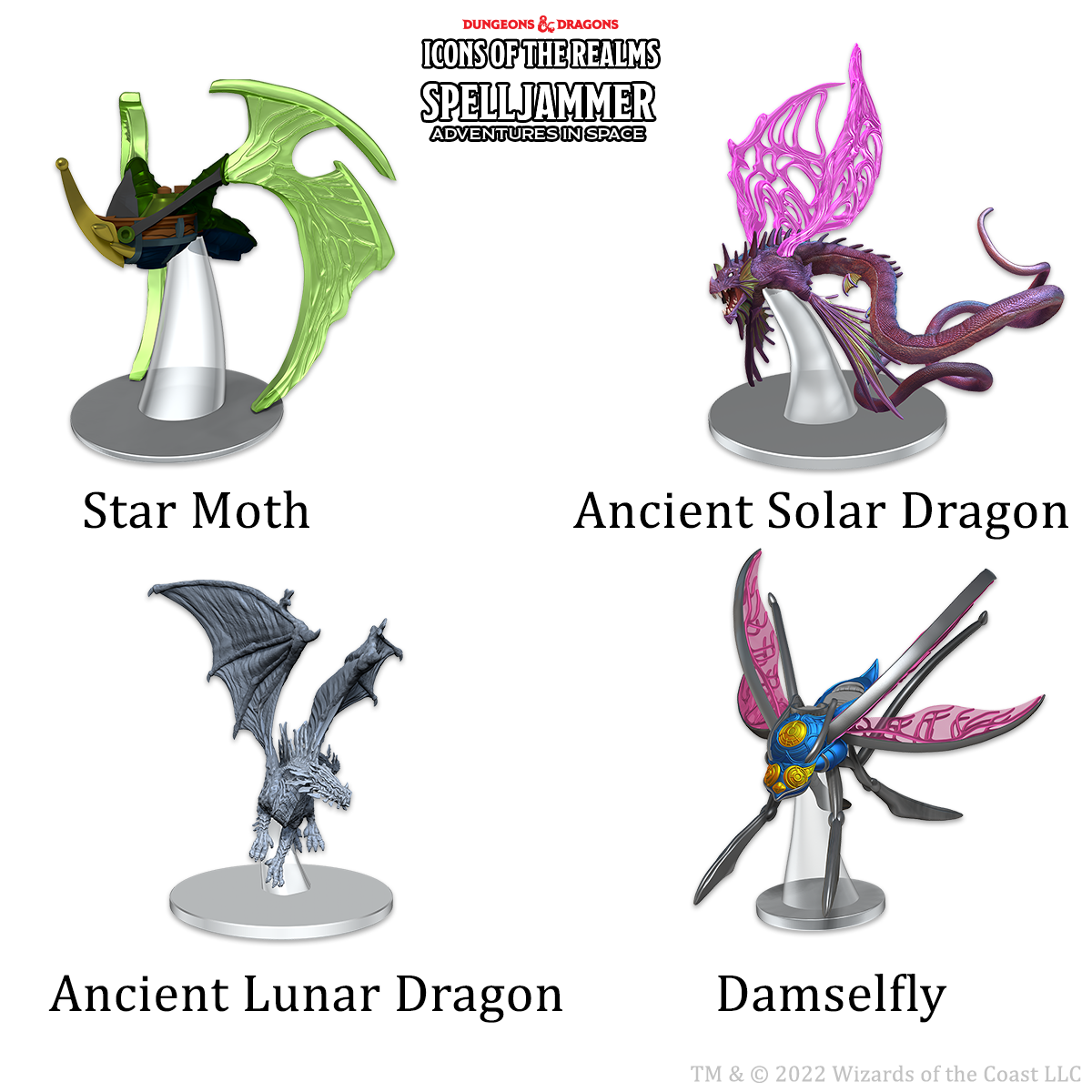 D&D ICONS 24: SPELLJAMMER - SHIP SCALE ASTRAL ELF PATROL | BD Cosmos