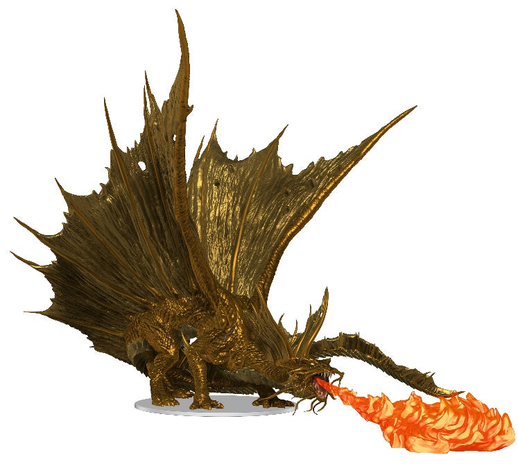D&D ICONS: ADULT GOLD DRAGON | BD Cosmos