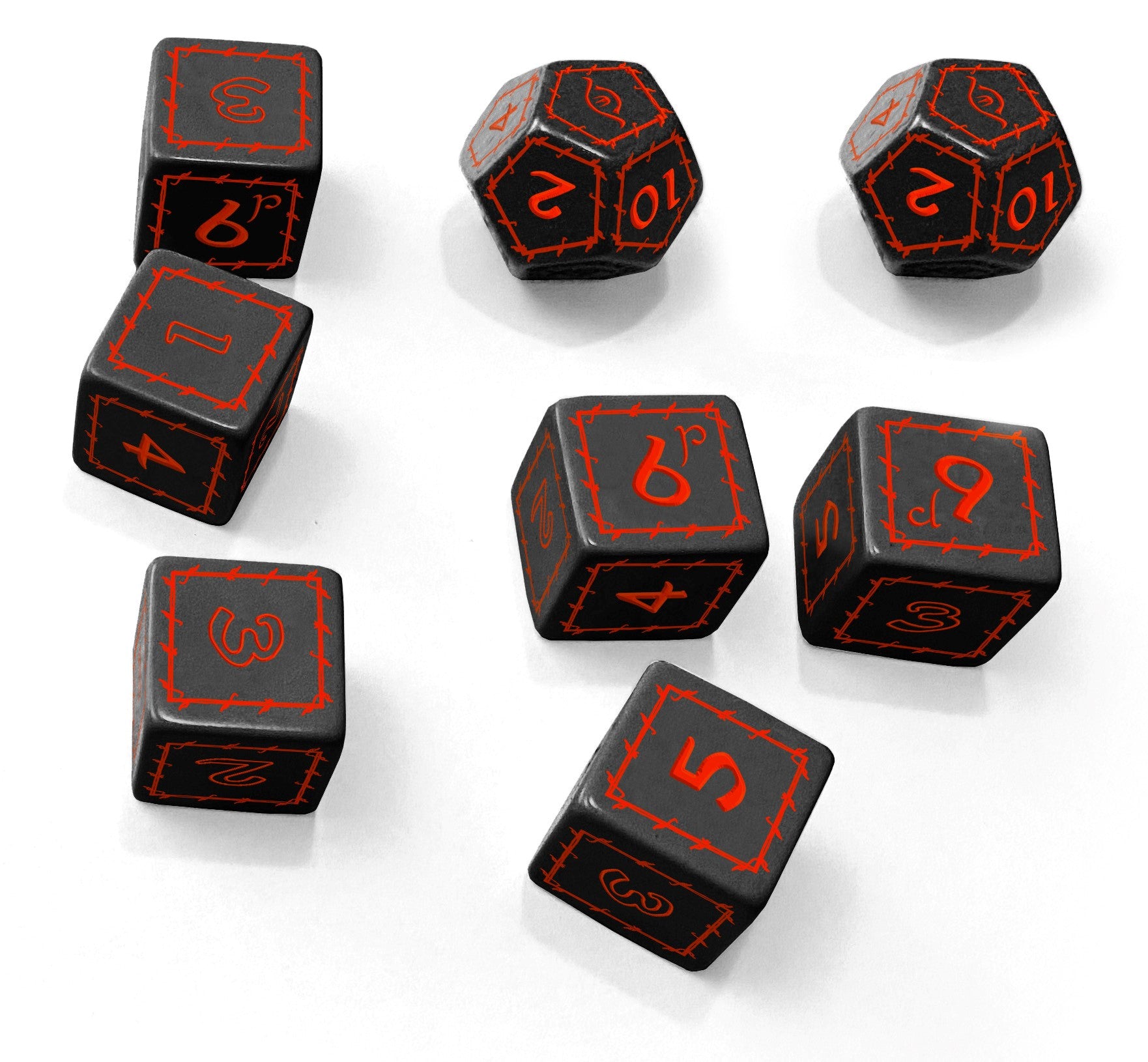 THE ONE RING BLACK DICE SET | BD Cosmos