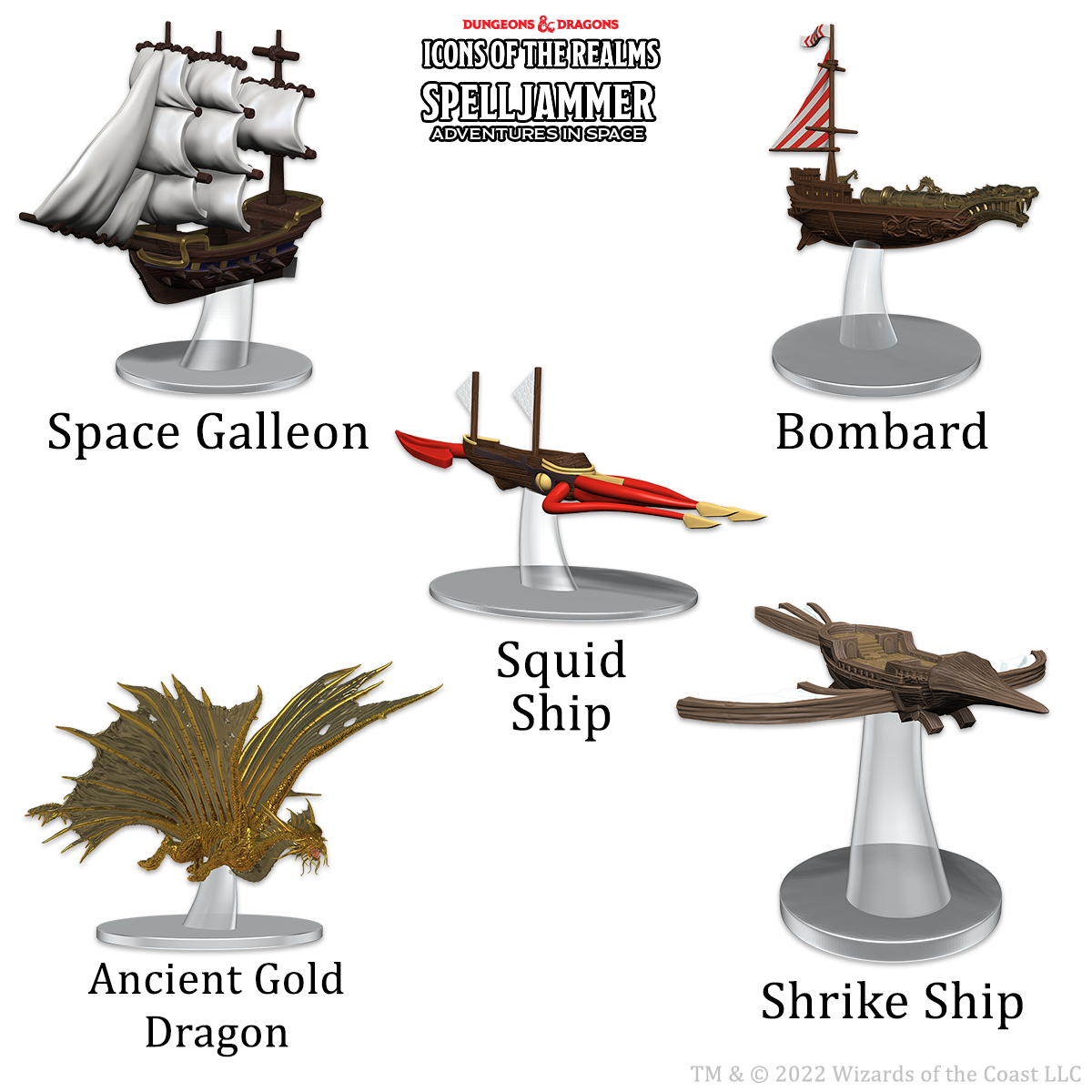 D&D ICONS 24: SPELLJAMMER - SHIP SCALE WELCOME TO WILDSPACE | BD Cosmos