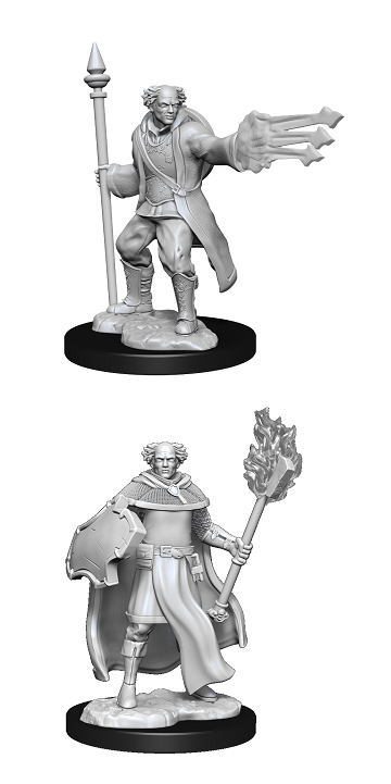 D&D MINIS: WV13 MALE CLERIC/WIZARD | BD Cosmos