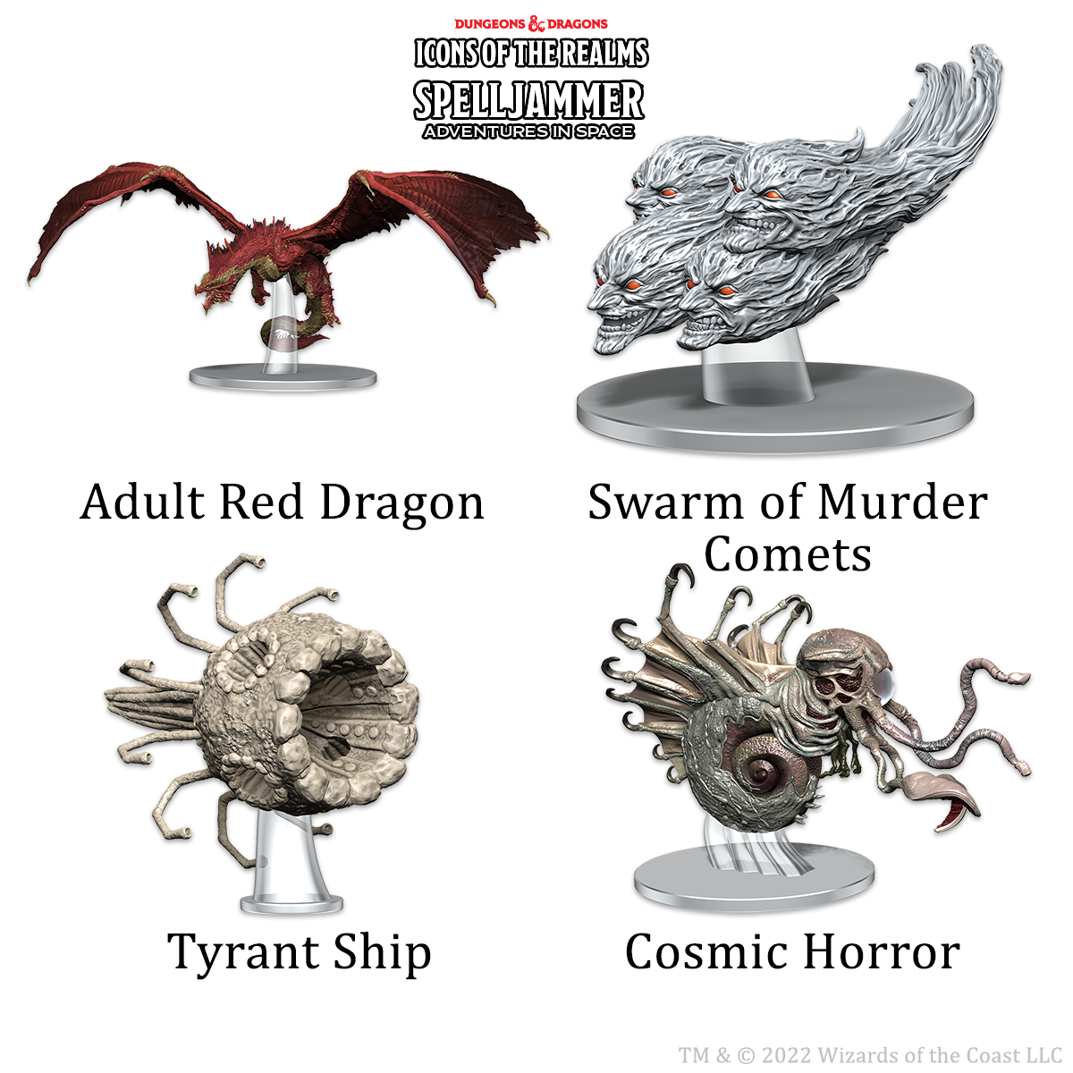 D&D ICONS 24: SPELLJAMMER - SHIP SCALE THREATS FROM THE COSMOS | BD Cosmos