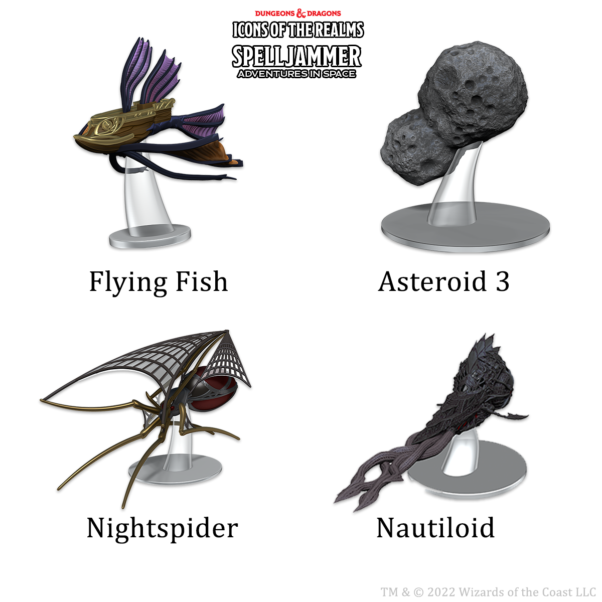 D&D ICONS 24: SPELLJAMMER - SHIP SCALE WILDSPACE AMBUSH | BD Cosmos