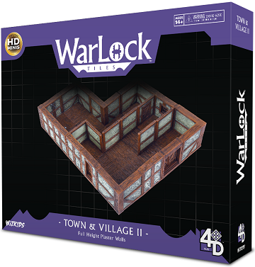 WARLOCK TILES: TOWN AND VILLAGE II - PLASTER WALLS | BD Cosmos