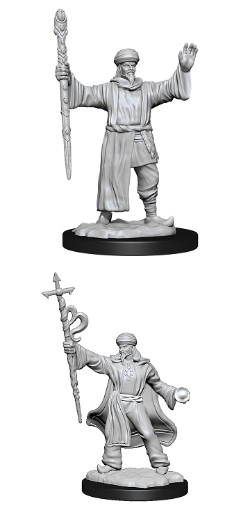 D&D  MINIS: WV13 MALE HUMAN WIZARD | BD Cosmos