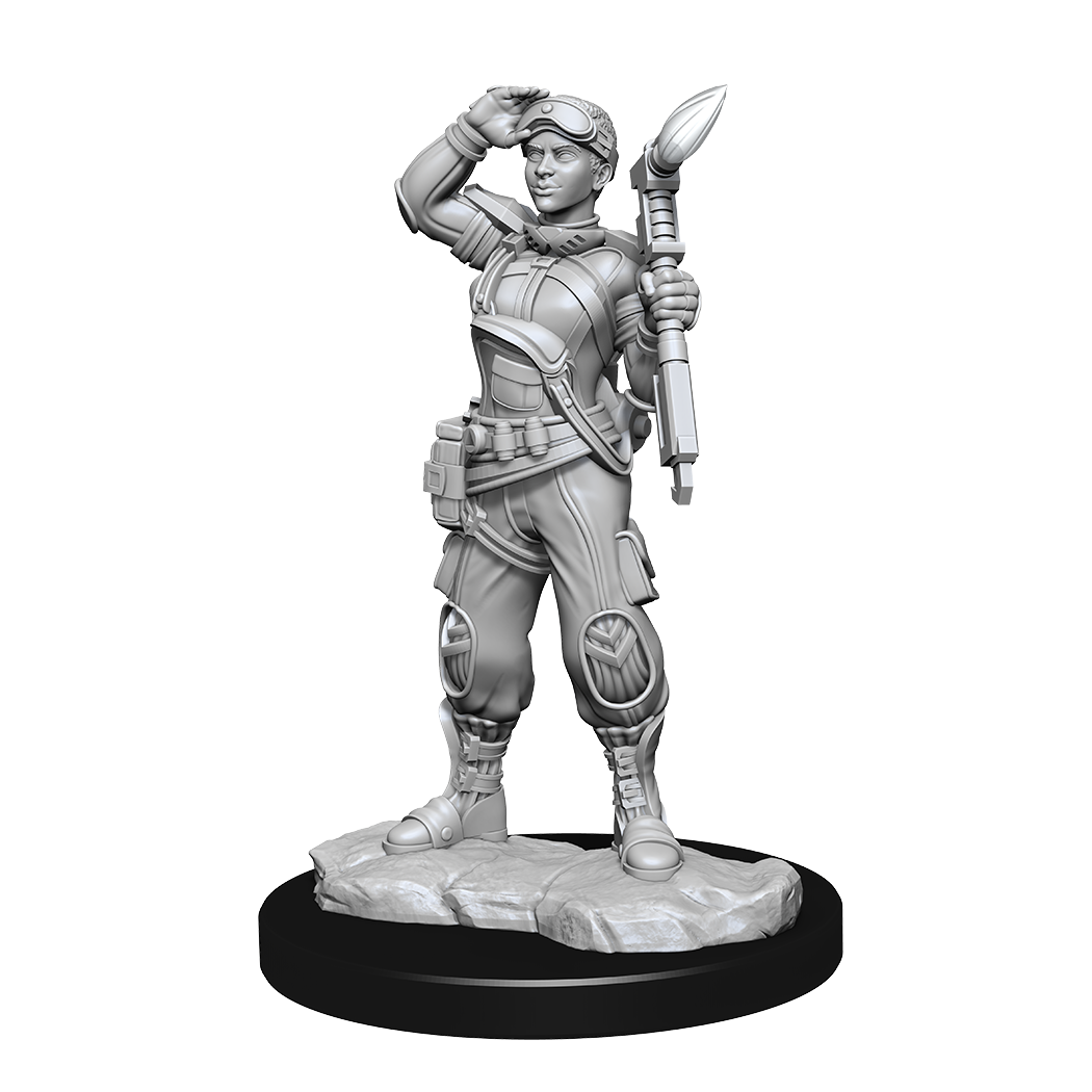 SF UNPAINTED MINIS: WV15 HUMAN MECHANIC | BD Cosmos