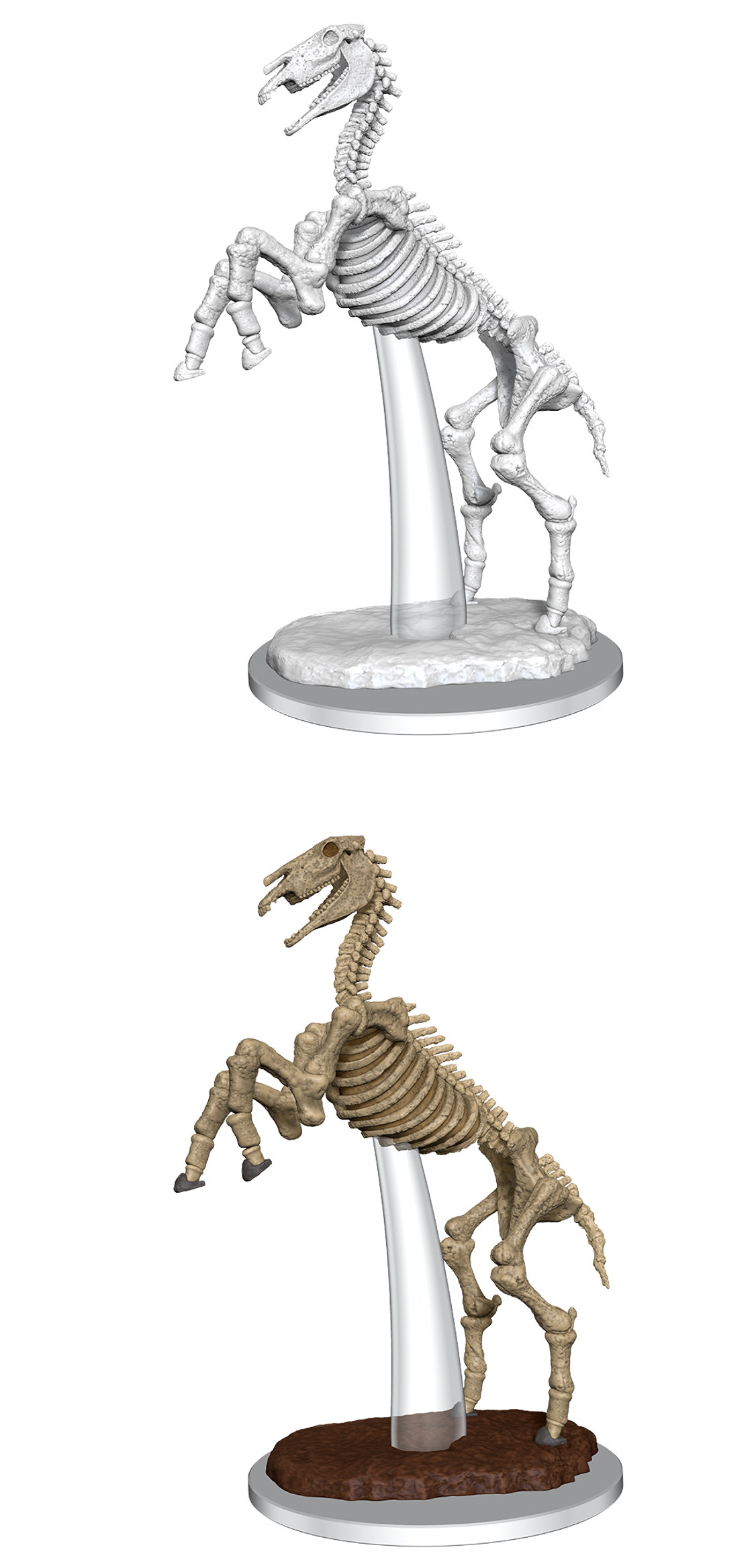 PF UNPAINTED MINIS: WV16 SKELETAL HORSE | BD Cosmos