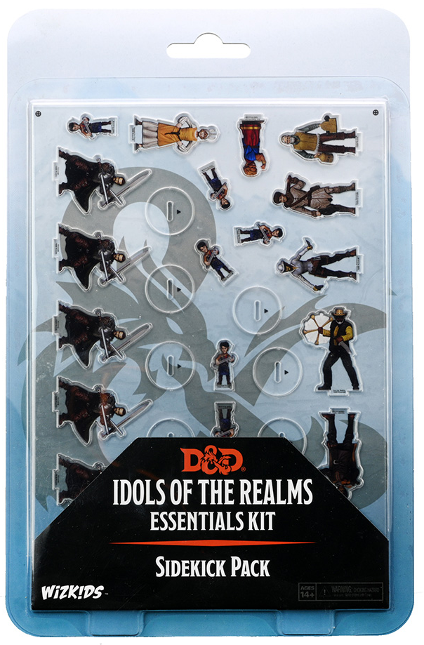D&D IDOLS : PACK DE MINIS 2D SIDEKICK | BD Cosmos