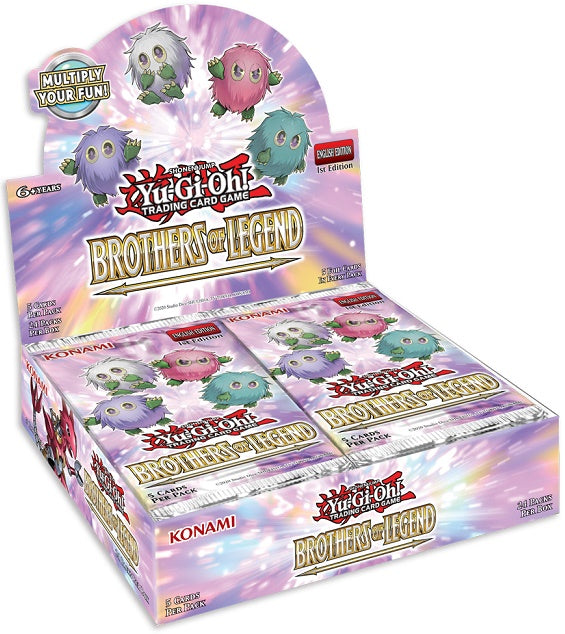 YGO : BOOSTER BOX DE BROTHERS OF LEGEND 2021 | BD Cosmos