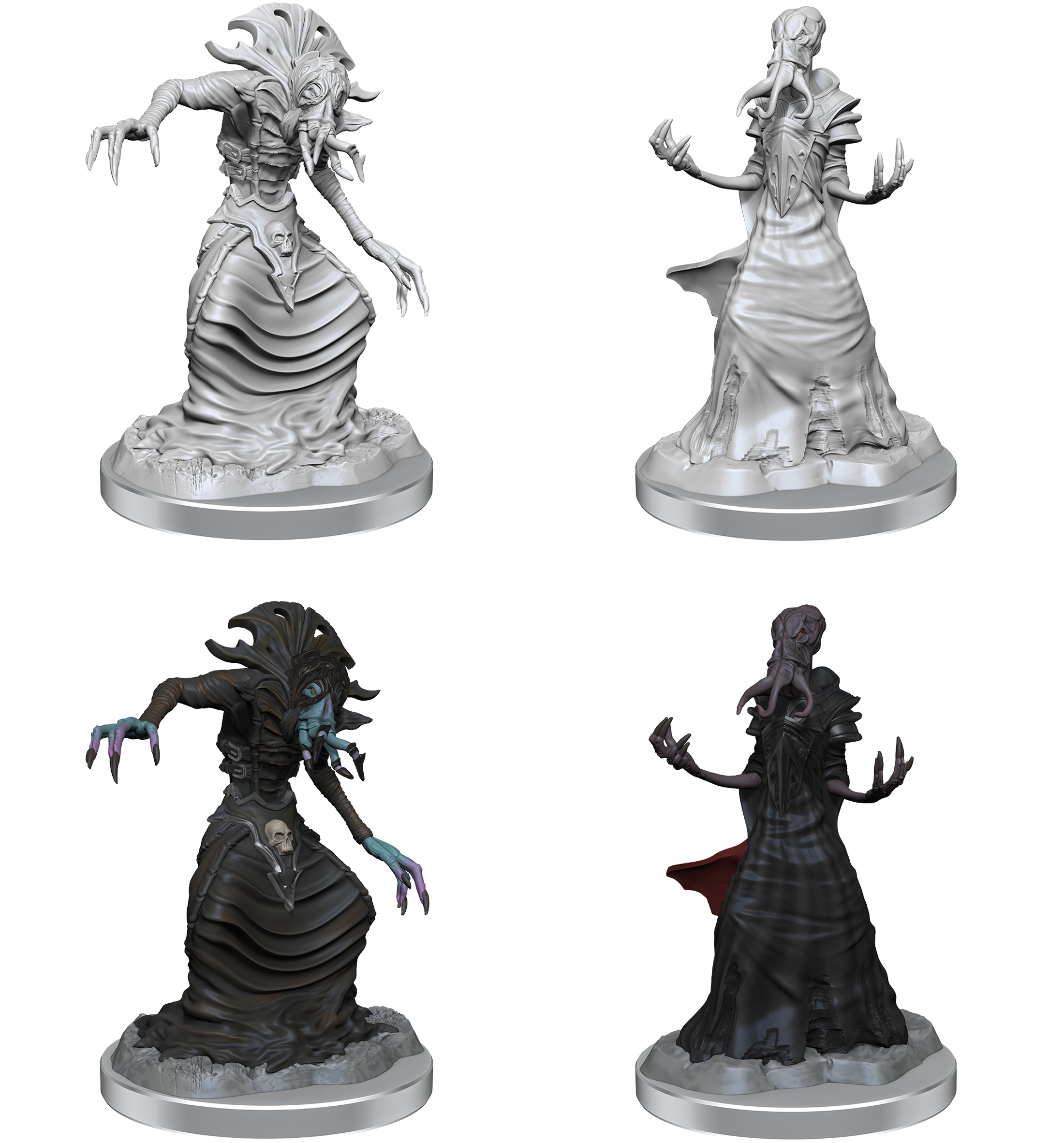 D&D MINIS: WV18 - WV18 MIND FLAYERS | BD Cosmos