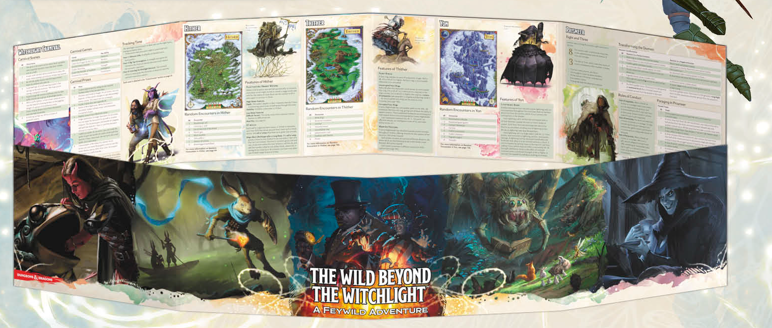 D&D DM SCREEN THE WILD BEYOND THE WITCHLIGHT | BD Cosmos