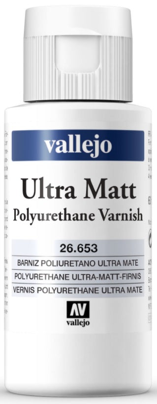 VALLEJO: ULTRA MATT POLYURETHANE VARNISH 60ML | BD Cosmos