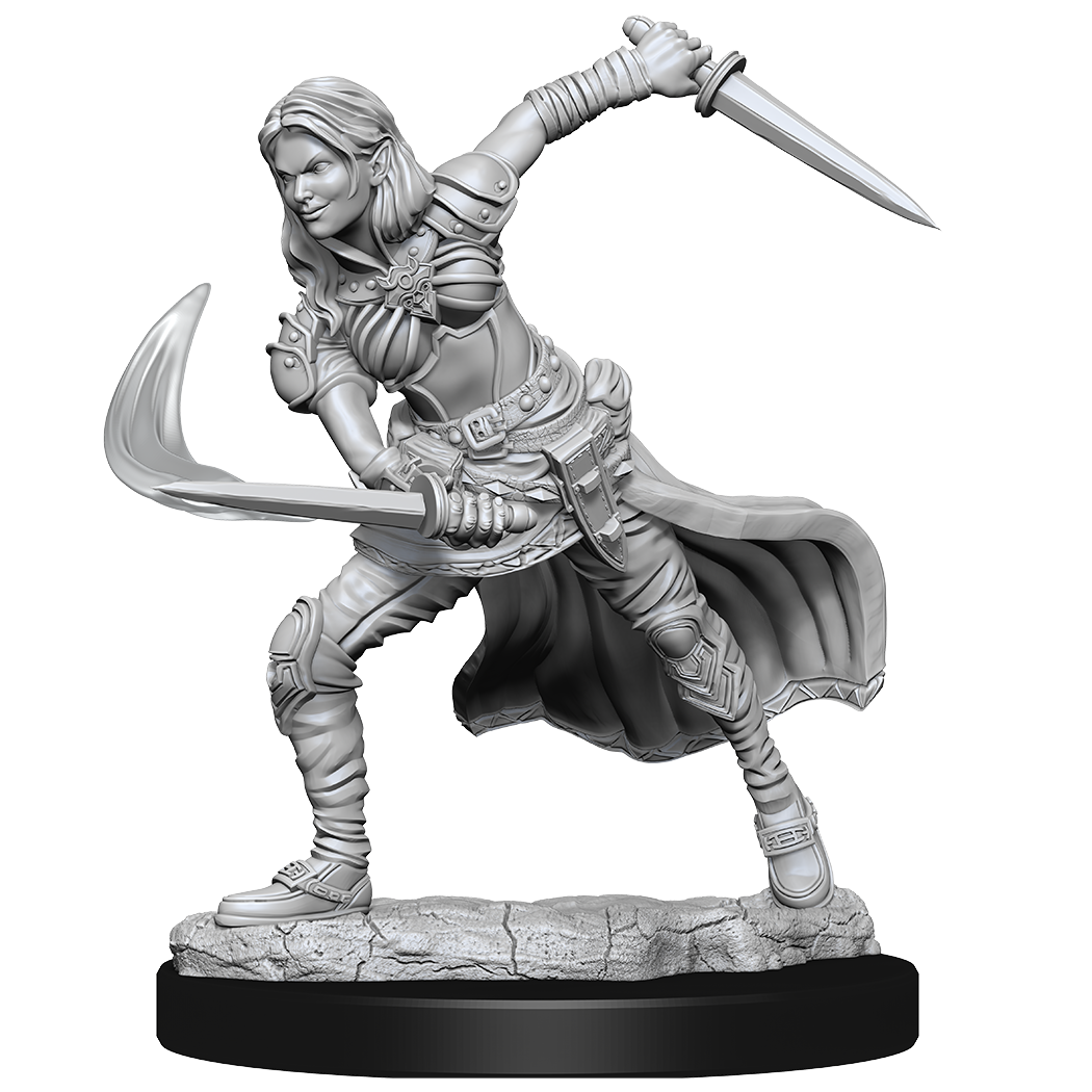 D&D UNPAINTED MINIS: WV15 AIR GENASI FEMALE | BD Cosmos