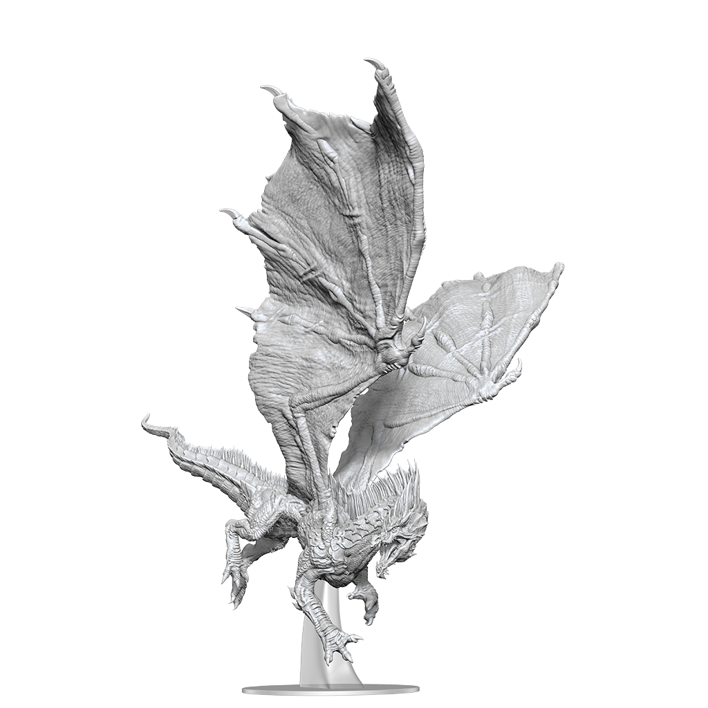 D&D UNPAINTED MINIS ADULT GREEN DRAGON | BD Cosmos