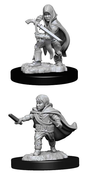 D&D MINIS: WV13 MALE HALFLING ROGUE | BD Cosmos