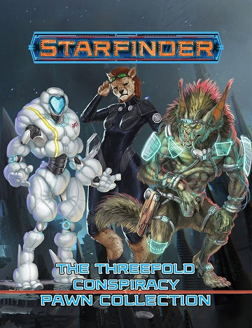 STARFINDER PAWNS: THREEFOLD CONSPIRACY COLLECTION | BD Cosmos