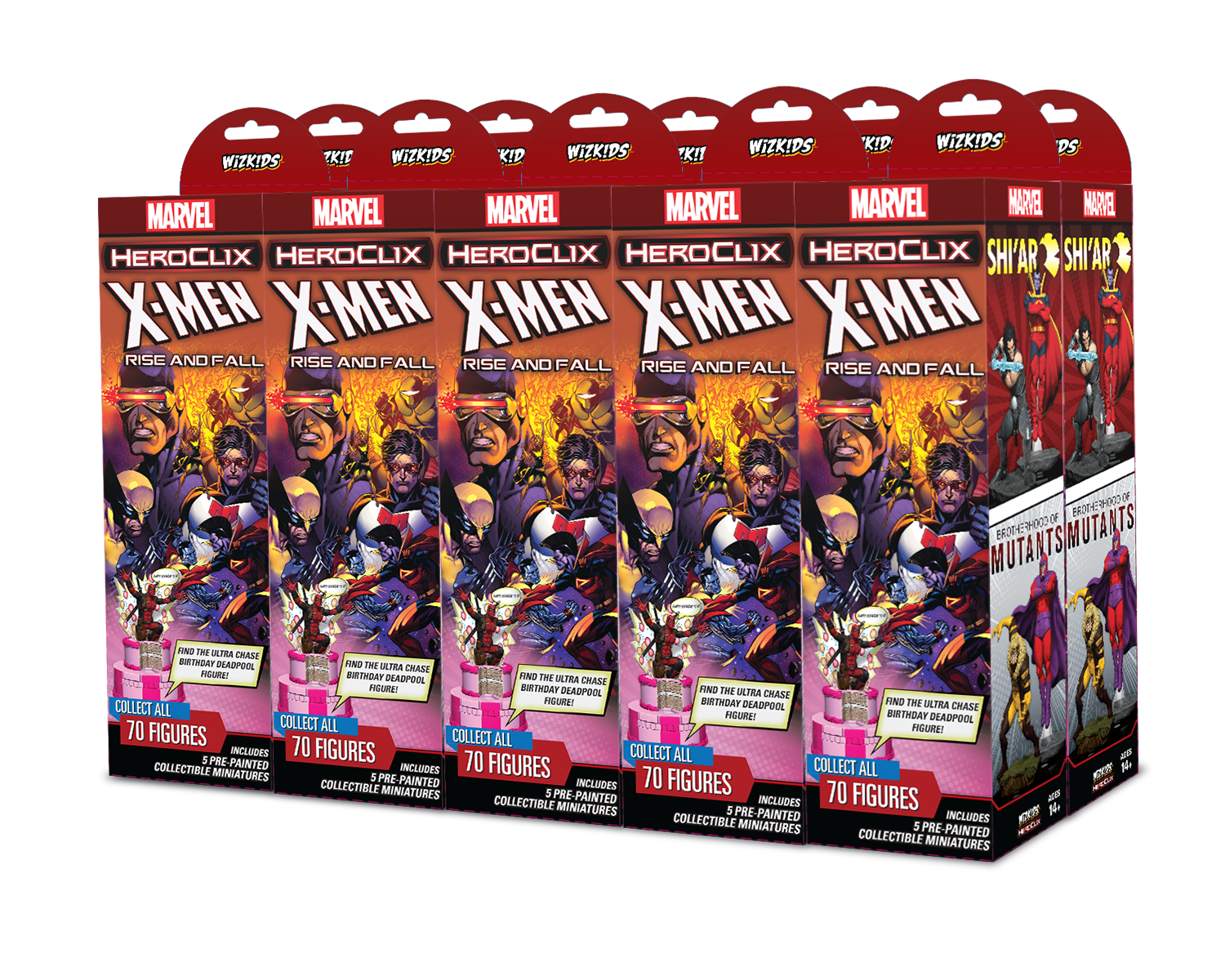 MARVEL HC: X-MEN RISE AND FALL BOOSTER BRICK | BD Cosmos