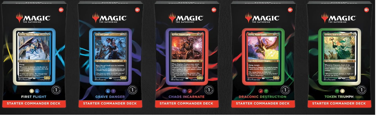 MAGIC STARTER COMMANDER DECKS 2022 | BD Cosmos