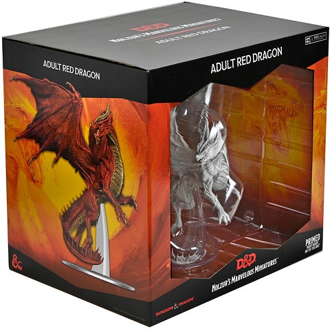 D&D UNPAINTED MINIS ADULT RED DRAGON | BD Cosmos
