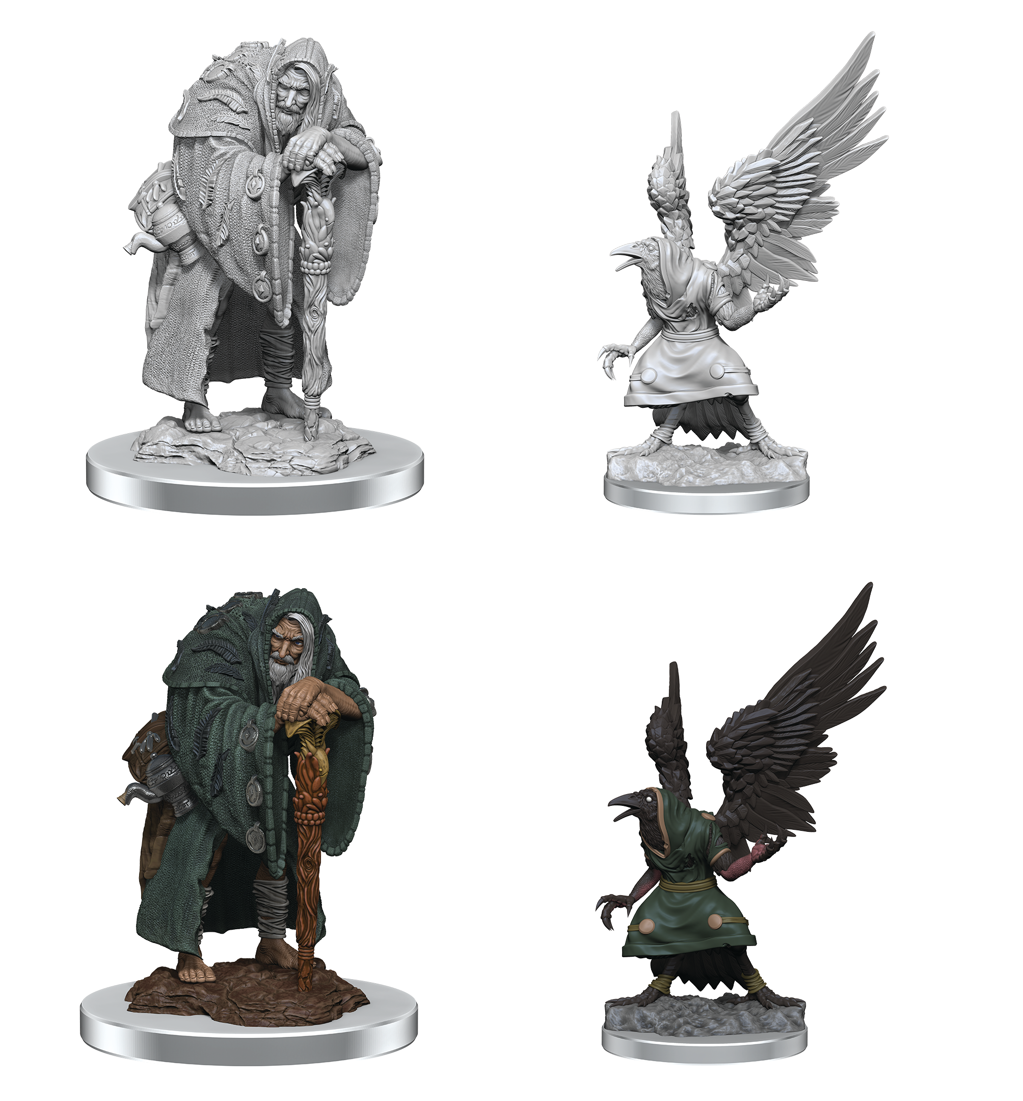 D&D UNPAINTED MINIS: WV19 WERERAVENS | BD Cosmos