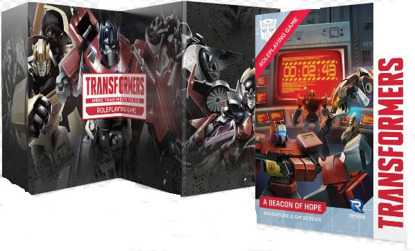 TRANSFORMERS RPG: BEACON OF HOPE ADVENTURE GM SCREEN | BD Cosmos