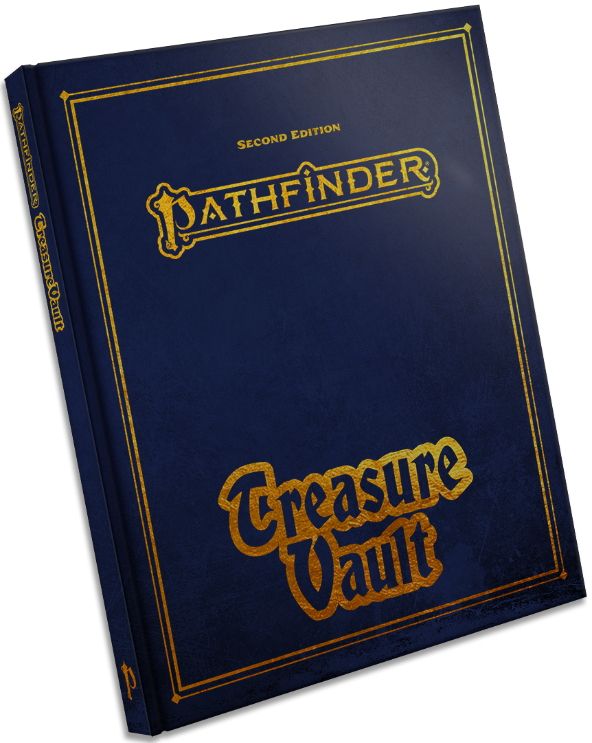 PATHFINDER 2E TREASURE VAULT SPECIAL EDITION HC | BD Cosmos