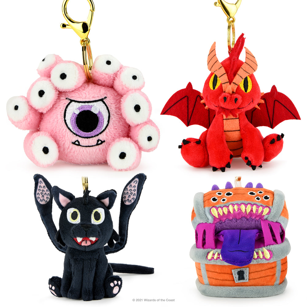 PELUCHE KIDROBOT - CHARMS EN PELUCHE D&D 3" | BD Cosmos