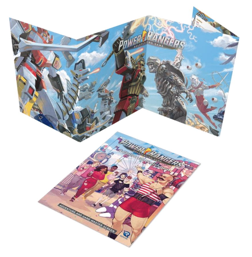 POWER RANGERS RPG GLUTTON FOR PUNISHMENT GM SCREEN | BD Cosmos