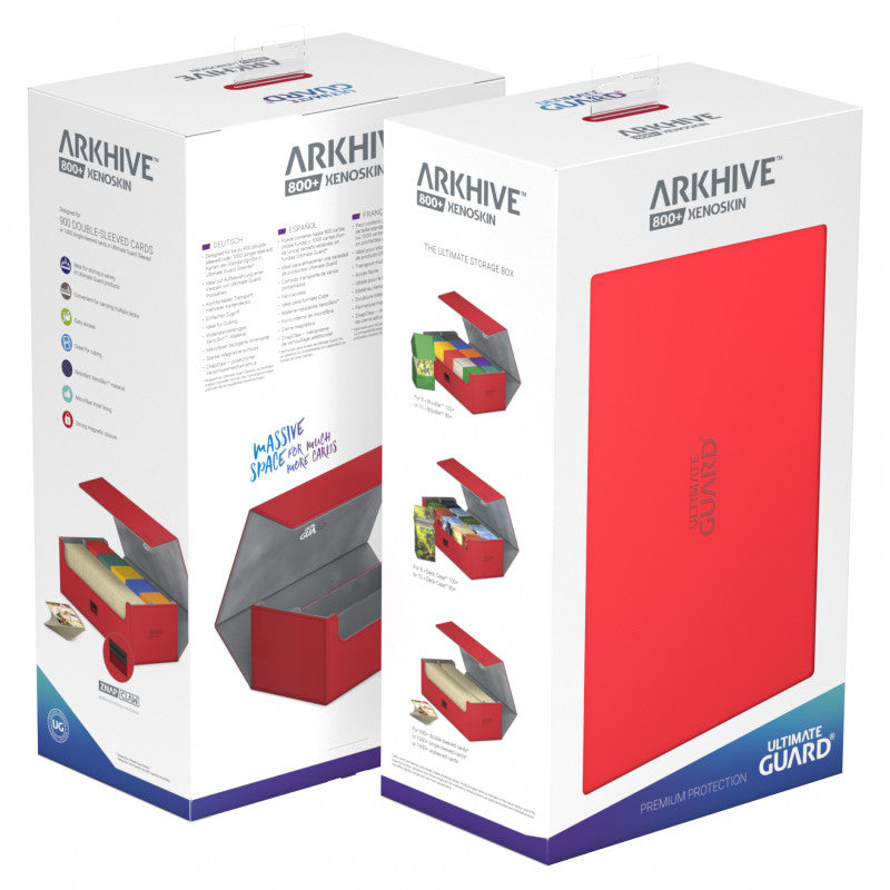 UG DECK CASE ARKHIVE 800+ RED | BD Cosmos