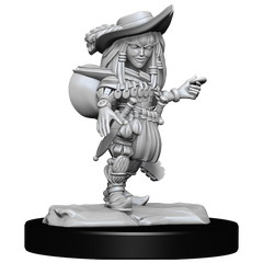 PF UNPAINTED MINIS: WV15 GNOME BARD FEMALE | BD Cosmos