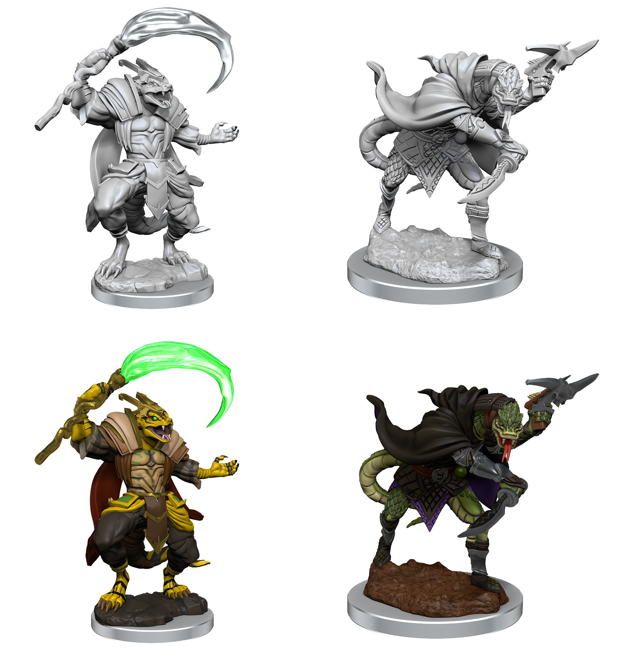 PF UNPAINTED MINIS: WV17 SERPENTFOLK | BD Cosmos
