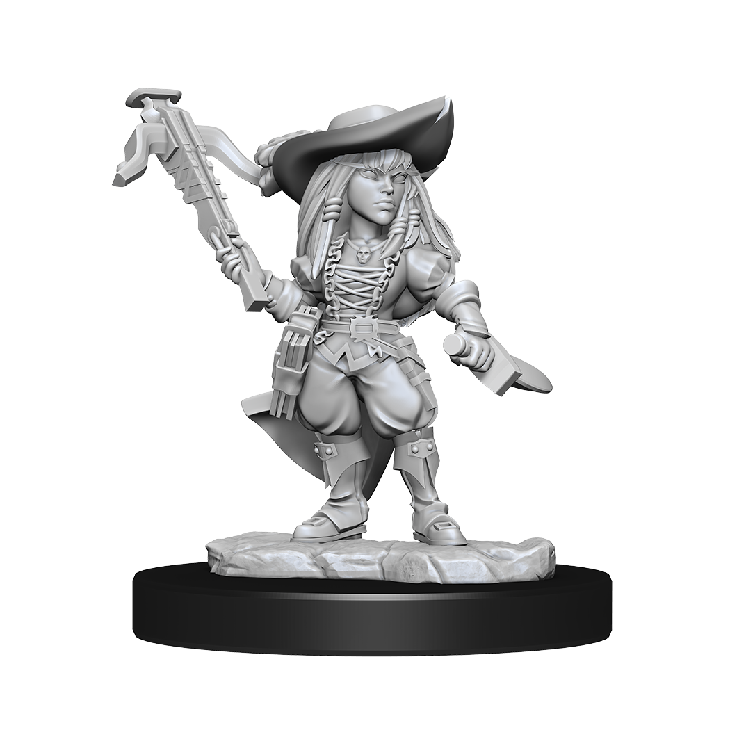 PF UNPAINTED MINIS: WV15 GNOME BARD FEMALE | BD Cosmos