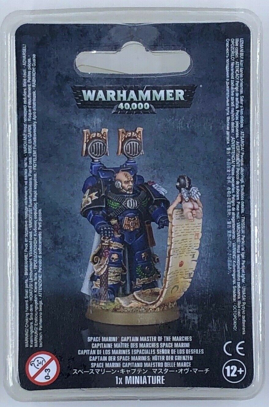 SPACE MARINES: CAPTAIN MASTER OF THE MARCHES | BD Cosmos