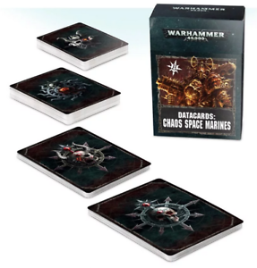 DATACARDS: CHAOS SPACE MARINES 2 [FRA] | BD Cosmos