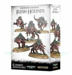 AOS: DAEMONS OF KHORNE - FLESH HOUNDS | BD Cosmos