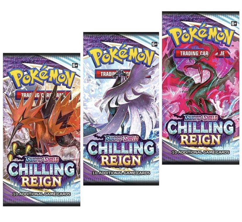 POKEMON TCG: SWSH6 - CHILLING REIGN BOOSTER PACK | BD Cosmos