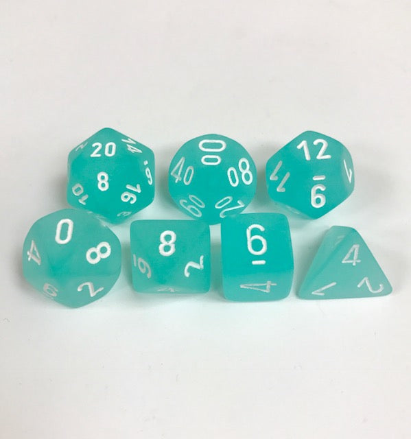 FROSTED 7-DIE SET TEAL/WHITE. CHX27405 | BD Cosmos