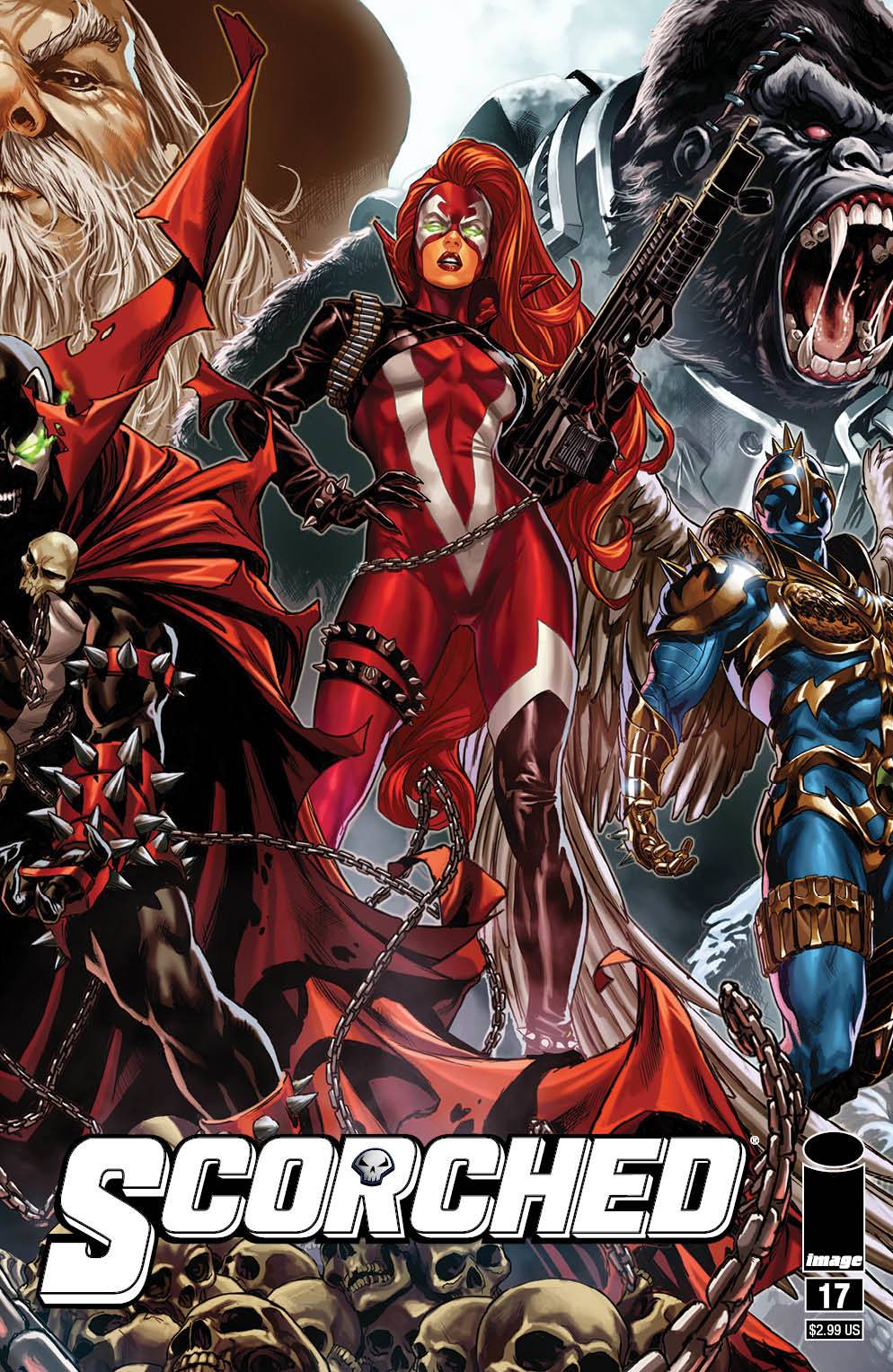 Spawn Scorched #17 (2021) Image A Brooks Release 04/26/2023 | BD Cosmos