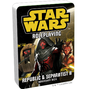 Republic and Separatist II Adversary Deck | BD Cosmos