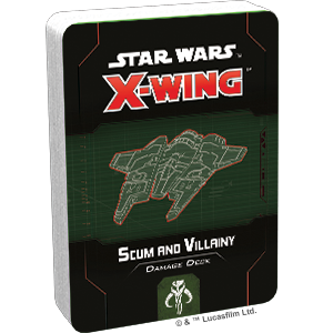 SW X-WING 2ND ED: SCUM AND VILLAINY DAMAGE DECK | BD Cosmos