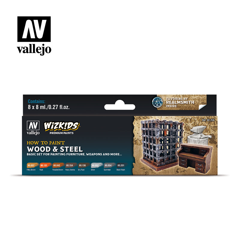 WIZKIDS BY VALLEJO: WOOD AND STEEL | BD Cosmos