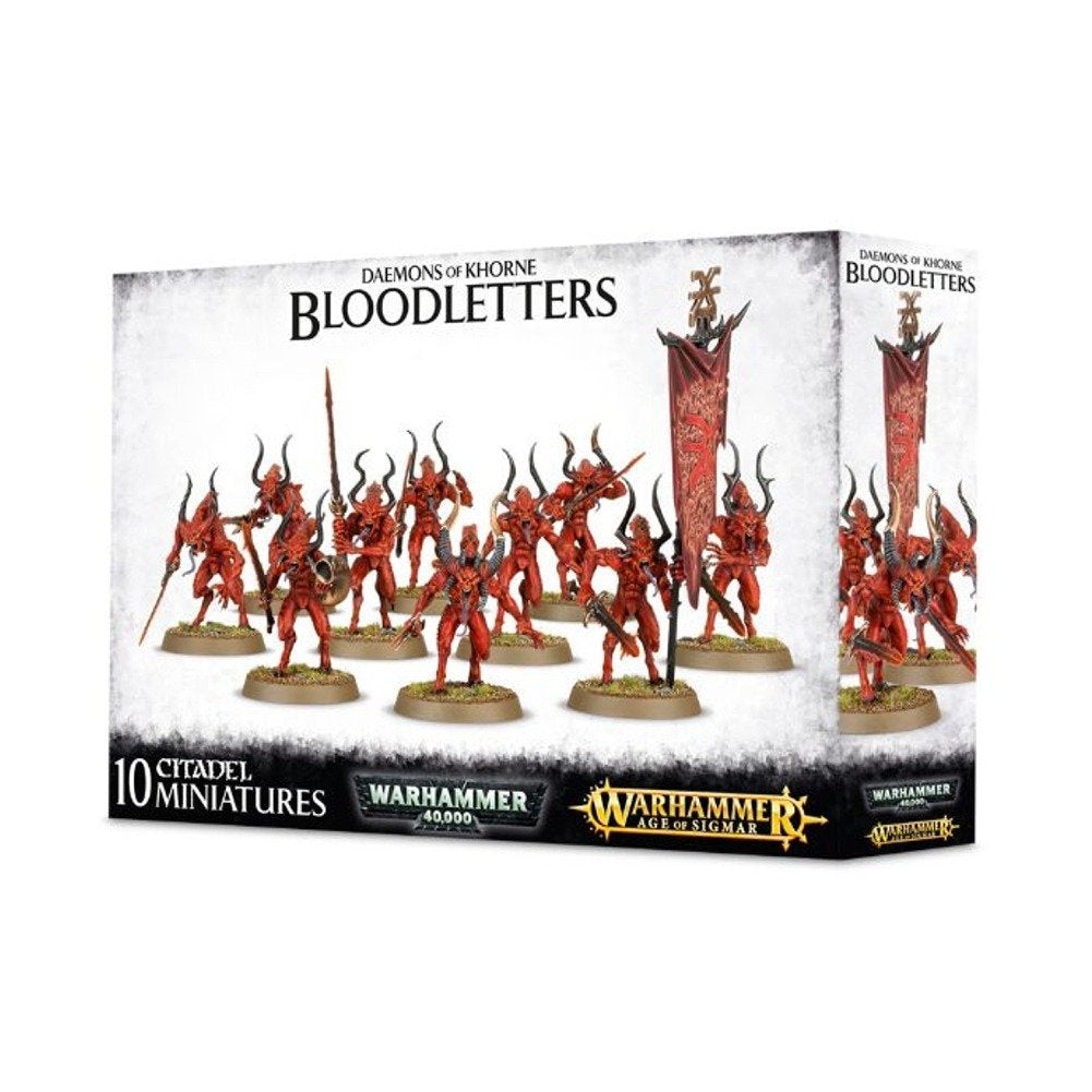 AOS: DAEMONS OF KHORNE BLOODLETTERS | BD Cosmos